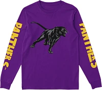 Tones of Melanin Prairie View A&M Panthers Purple Concert Long Sleeve T-Shirt