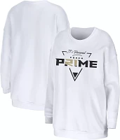 WEAR by Erin Andrews Women's Coach Prime "It's Personal" Crew Neck Pullover Sweatshirt