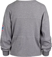 '47 Women's Chicago Cubs Gray Loud Jada Long Sleeve Shirt