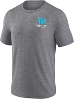 NCAA Men's Kentucky Wildcats Grey Tri-Blend Region Outdoors T-Shirt