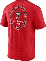 NCAA Men's Texas Tech Red Raiders Old School Football Tri-Blend T-Shirt