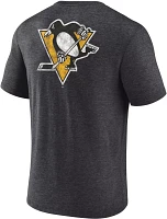 NHL Pittsburgh Penguins Shoulder Patch Grey T-Shirt