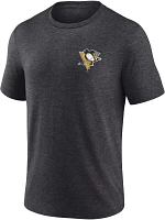 NHL Pittsburgh Penguins Shoulder Patch Grey T-Shirt