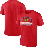 NHL Chicago Blackhawks Wordmark Red T-Shirt