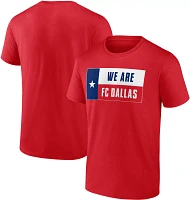 MLS FC Dallas Team Chant Red T-Shirt