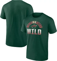 NHL Minnesota Wild Iced Out Green T-Shirt