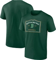 MLB Men's St. Patrick's Day '24 Boston Red Sox Green Hometown T-Shirt