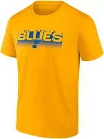 NHL St. Louis Blues Formation Yellow Gold T-Shirt