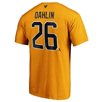 NHL Men's Buffalo Sabres Rasmus Dahlin #26 Black Player T-Shirt