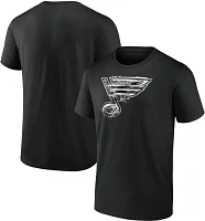 NHL St. Louis Blues Iced Out Black T-Shirt