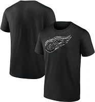 NHL Detroit Red Wings Iced Out Black T-Shirt