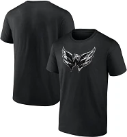 NHL Washington Capitals Iced Out Black T-Shirt