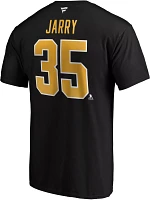 NHL Men's Pittsburgh Penguins Tristan Jarry #35 Black Player T-Shirt