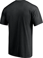 NCAA Men's Oklahoma State Cowboys Black Lockup T-Shirt