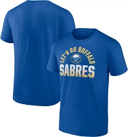 NHL Buffalo Sabres Wordmark Blue T-Shirt