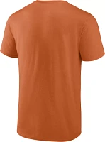 NCAA Men's Texas Longhorns Burnt Orange Lockup T-Shirt