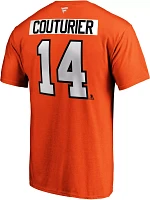 NHL Men's Philadelphia Flyers Sean Couturier #14 Orange Player T-Shirt