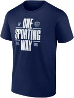 MLS Sporting Kansas City 2023 Phrase Navy T-Shirt