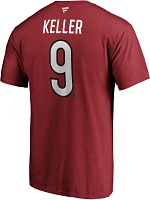 NHL Men's Arizona Coyotes Clayton Keller #9 Red Player T-Shirt