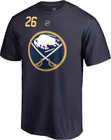 NHL Men's Buffalo Sabres Rasmus Dahlin #26 Navy Player T-Shirt