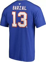 NHL Men's New York Islanders Mathew Barzal #13 Royal Player T-Shirt