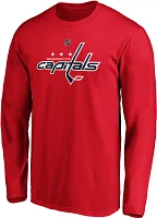 NHL Men's Washington Capitals Tom Wilson #43 Red Long Sleeve Player Shirt