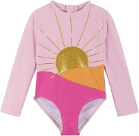 Andy & Evan Girls' One-Piece Sunshine Rash Guard