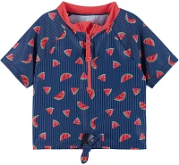 Andy & Evan Kids' Short Sleeve Rash Guard Swim Set