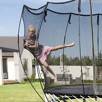 Springfree Trampoline 8' Compact Round Trampoline with Safety Enclosure