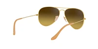 Ray-Ban Aviator Large Metal Gradient Sunglasses