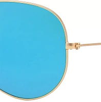 Ray-Ban Men's Aviator Blue Flash Sunglasses