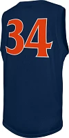 Retro Brand Men's Auburn Tigers #34 Navy Replica Basketball Class Jersey