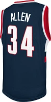 Retro Brand Men's Connecticut Huskies Ray Allen #34 Navy Replica Basketball Jersey