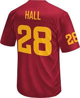 Retro Brand Youth Iowa State Cyclones Breece Hall #28 Cardinal Replica Football Jersey