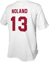 Retro Brand Men's Arkansas Razorbacks Connor Noland  #13 White Replica Basketball Jersey