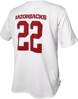 Retro Brand Men's Arkansas Razorbacks White Replica Baseball Jersey