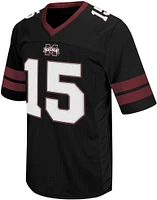 Retro Brand Men's Mississippi State Bulldogs Dak Prescott #15 Black Replica Football Jersey