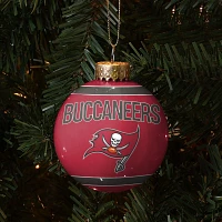 FOCO Tampa Bay Buccaneers Glass Ball Ornament