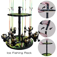 Rush Creek 16 Round Rod Rack