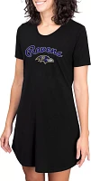 Concepts Sport Women's Baltimore Ravens Black Nightshirt