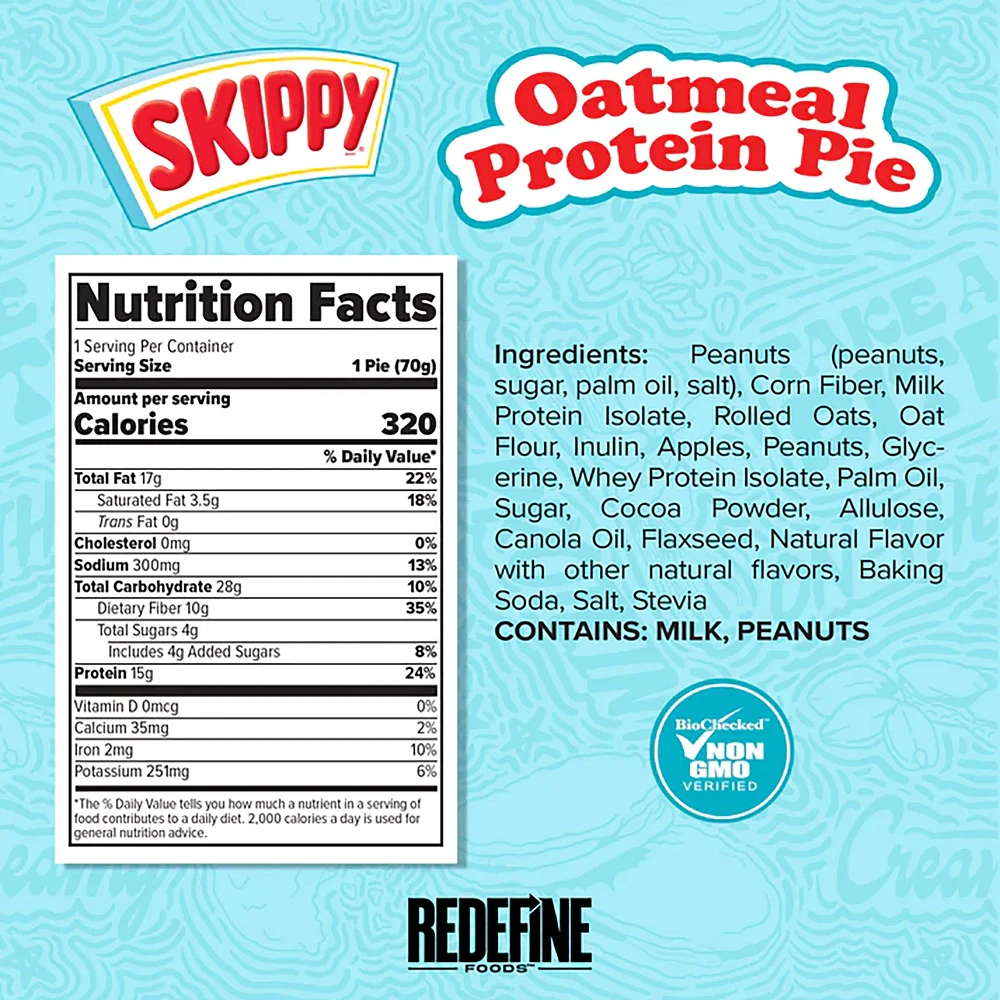 Redefine Oatmeal Protein Pie | The Market Place