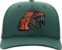 Top of the World Men's Florida A&M Rattlers Green Reflex Stretch Fit Hat