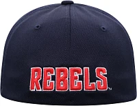 Top of the World Men's Ole Miss Rebels Blue Reflex Stretch Fit Hat