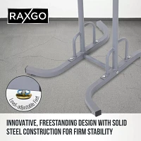 RaxGo Freestanding Dual Bike Storage Rack