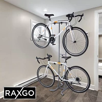 RaxGo Freestanding Dual Bike Storage Rack