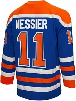 Mitchell & Ness Edmonton Oilers Mark Messier #11 '86 Blue Line Jersey