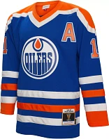 Mitchell & Ness Edmonton Oilers Mark Messier #11 '86 Blue Line Jersey