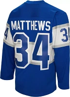 Mitchell & Ness Toronto Maple Leafs Auston Matthews #34 '17 Blue Line Jersey