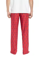 College Concepts Men's Los Angeles Angels Red All Over Print Pants