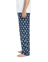 College Concepts Men's New York Yankees Navy All Over Print Pants